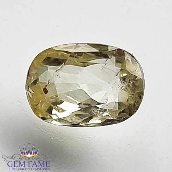 Yellow Sapphire (Pukhraj) 1.65ct Natural Ceylon