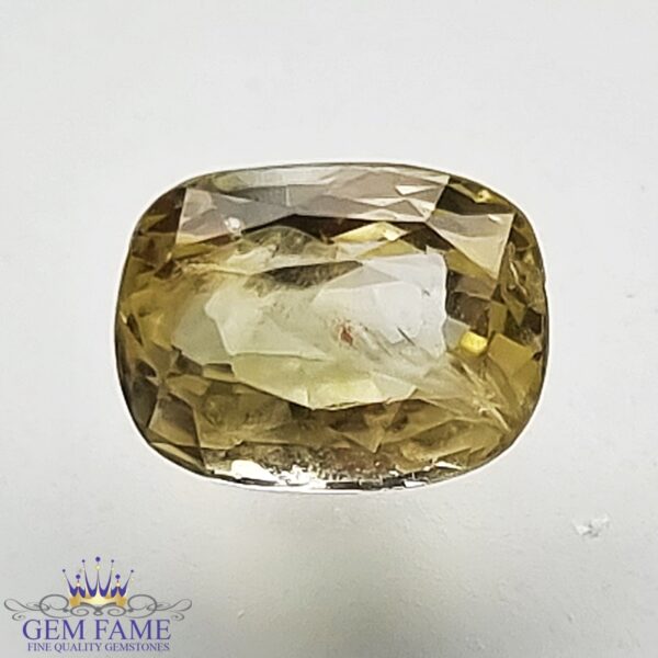 Yellow Sapphire (Pukhraj) 1.43ct Natural Ceylon