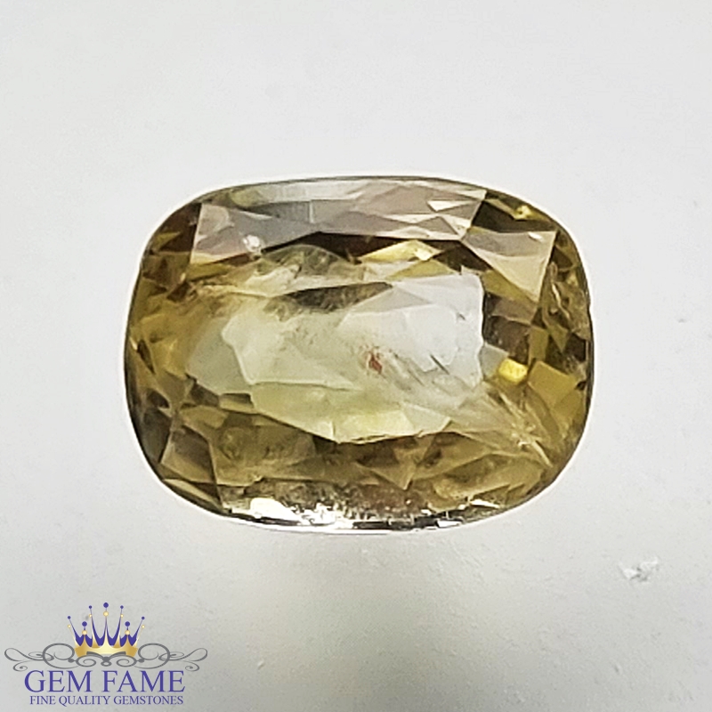 Yellow Sapphire (Pukhraj) 1.43ct Natural Ceylon