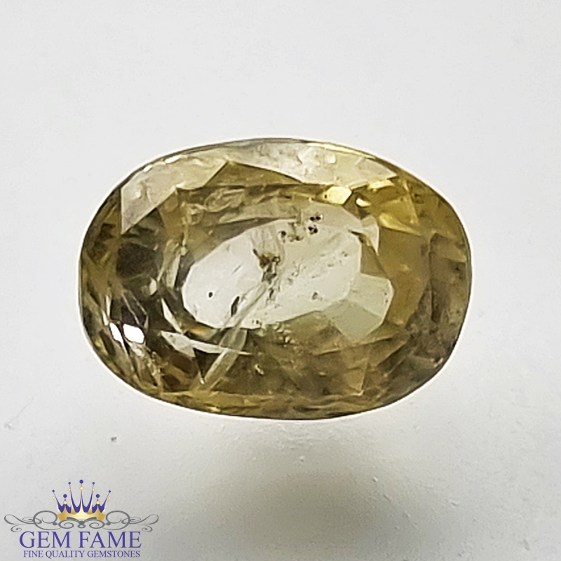 Yellow Sapphire (Pukhraj) 2.30ct Natural Ceylon