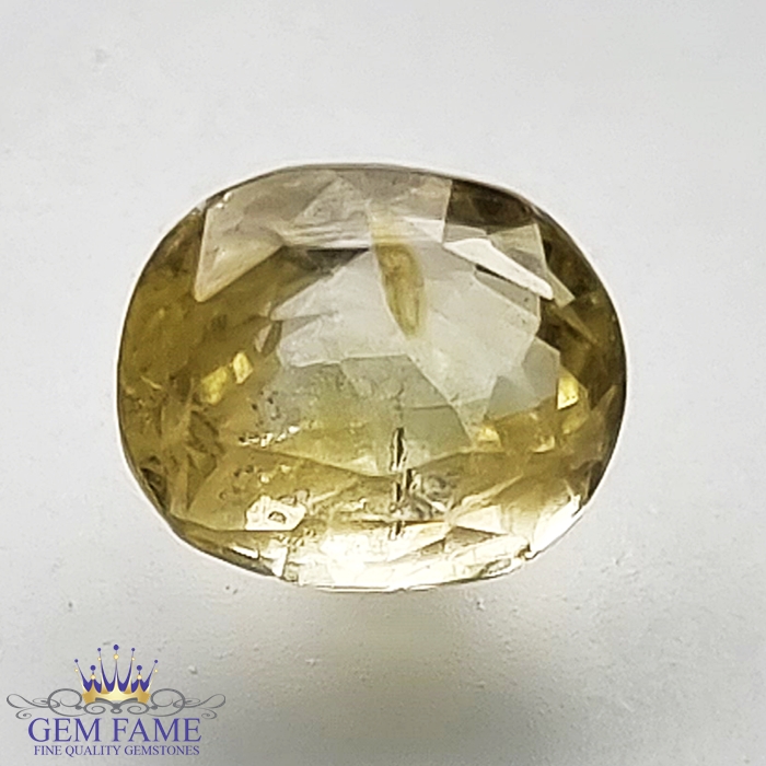 Yellow Sapphire (Pukhraj) 2.29ct Natural Ceylon