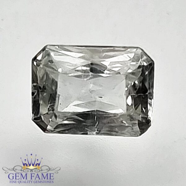 White Sapphire 1.01ct Natural Ceylon