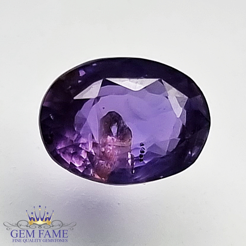 Purple Sapphire Gemstone 1.98ct Ceylon