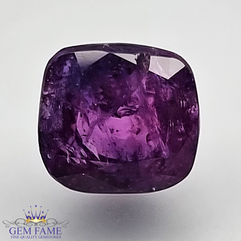 Purple Sapphire 3.28ct Gemstone Ceylon
