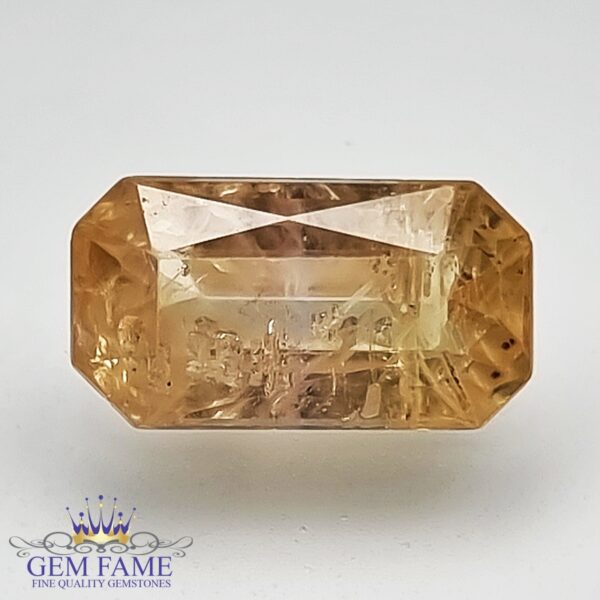 Yellow Sapphire (Pukhraj) 3.79ct Natural Ceylon