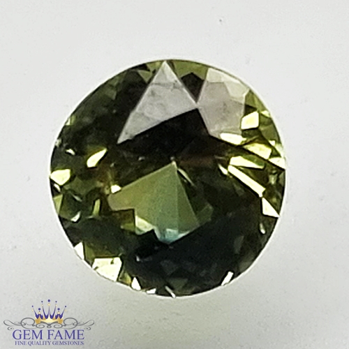 Green Sapphire 0.65ct Natural Gemstone Madagascar