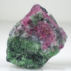 Colorful zoisite mineral specimen