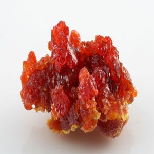 Vibrant zincite mineral specimen