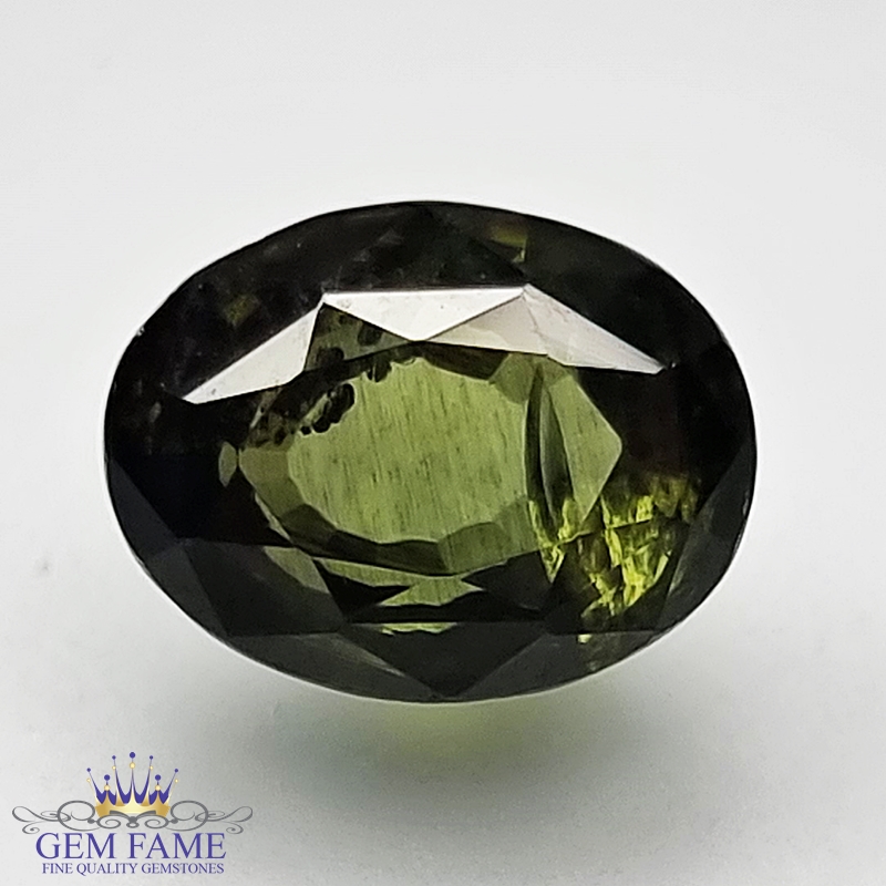 Green Zircon 4.49ct (Jarkan) Gemstone Ceylon