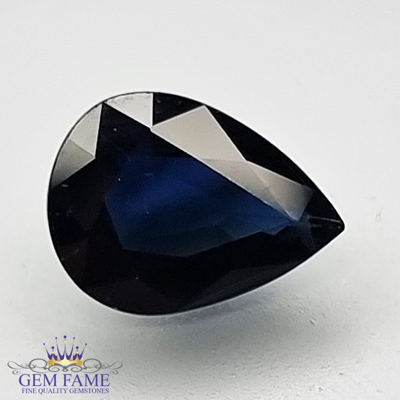 Green Sapphire 1.31ct Gemstone Australian