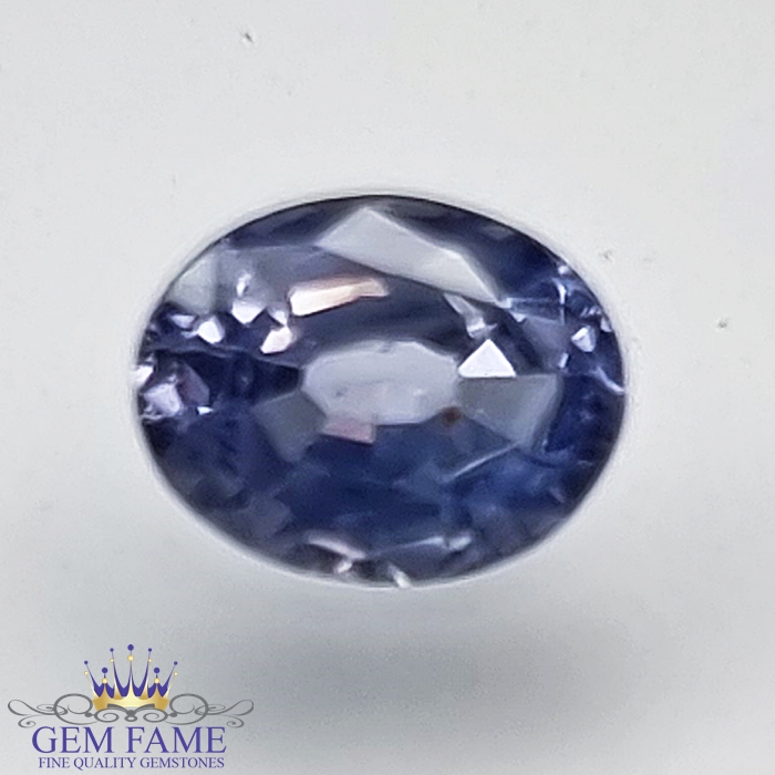 Blue Sapphire 0.59ct (Neelam) Gemstone Ceylon