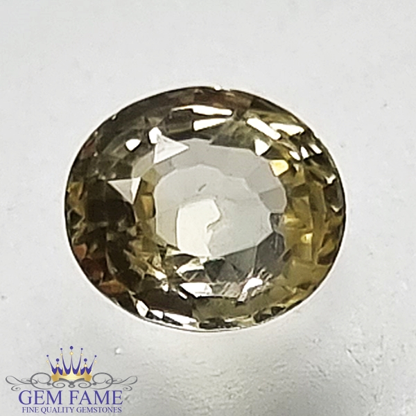 Yellow Sapphire 0.79ct Gemstone Ceylon