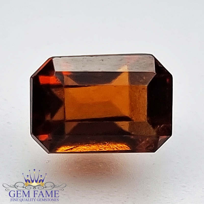 Hessonite Garnet 2.45ct Stone Ceylon