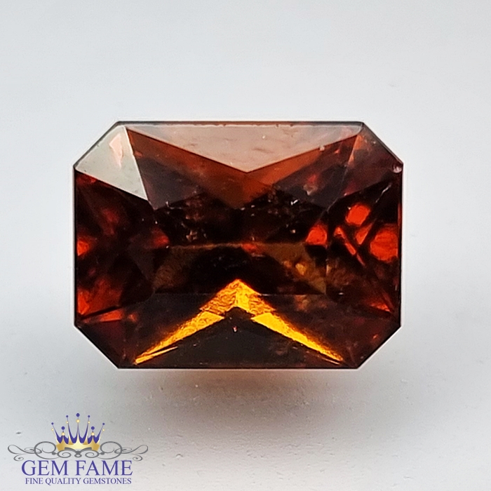 Hessonite Garnet 4.45ct Stone Ceylon