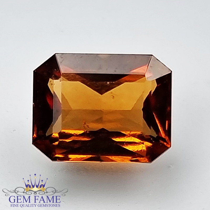 Hessonite Garnet 3.12ct Stone Ceylon