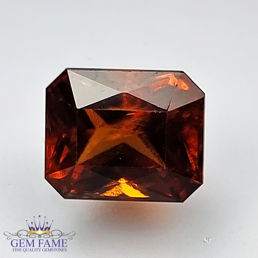 Hessonite Garnet 3.10ct Stone Ceylon