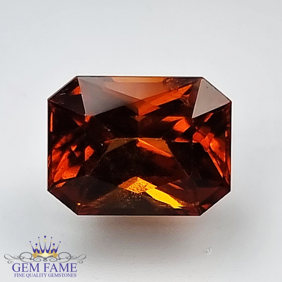 Hessonite Garnet 3.61ct Stone Ceylon
