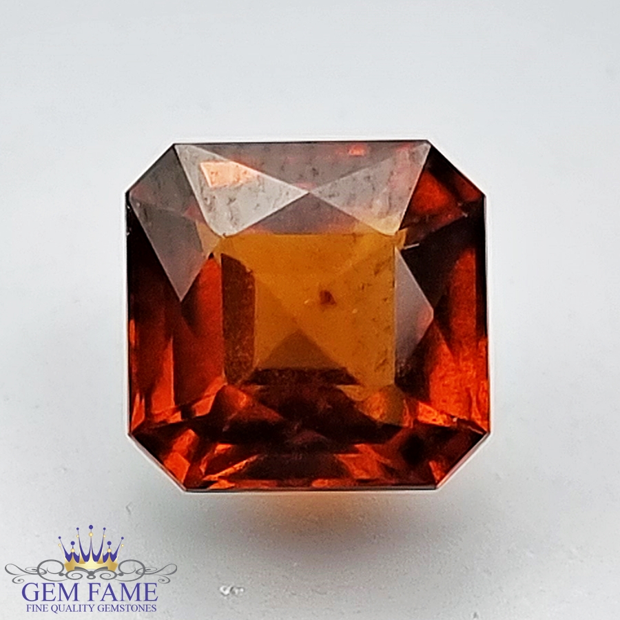 Hessonite Garnet 3.07ct Stone Ceylon