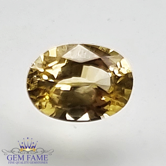 Yellow Sapphire 0.38ct Gemstone Ceylon