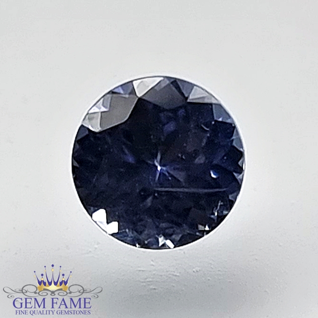 Blue Sapphire 0.61ct (Neelam) Gemstone Ceylon