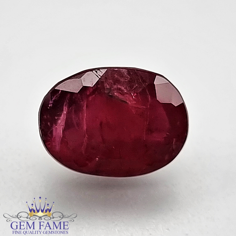 Ruby 2.92ct (Manik) Gemstone Madagascar