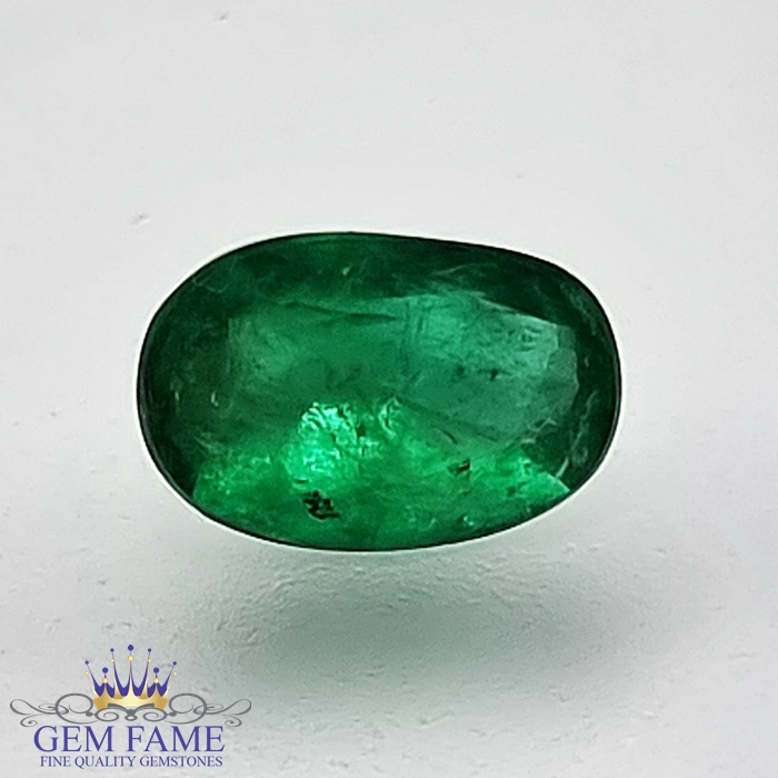 Emerald 0.70ct (Panna) Gemstone Zambian