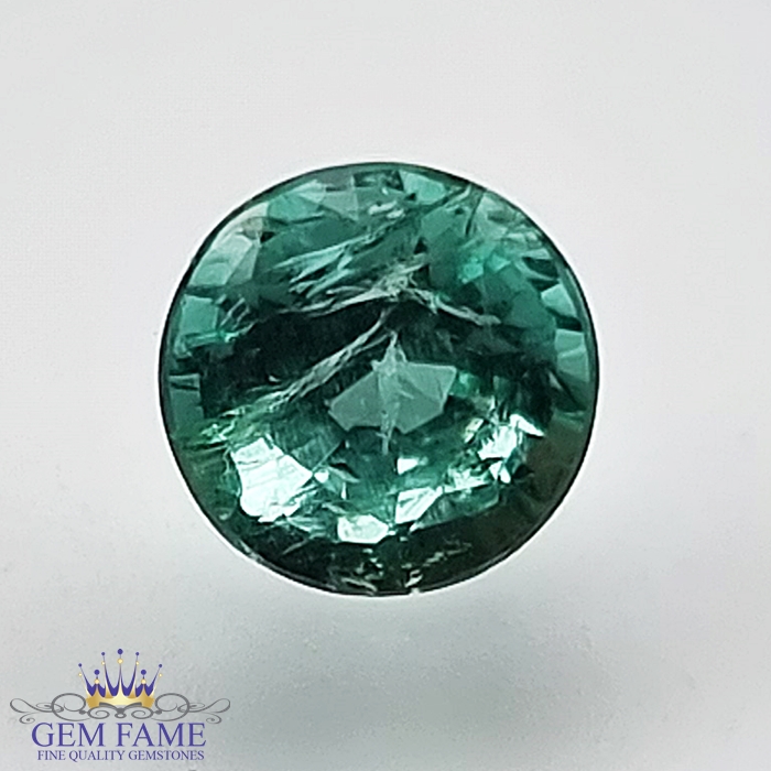 Emerald 0.69ct (Panna) Gemstone Zambian