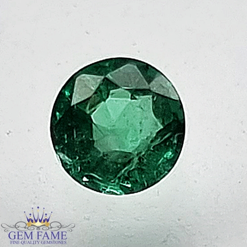 Emerald 0.30ct (Panna) Gemstone Zambian
