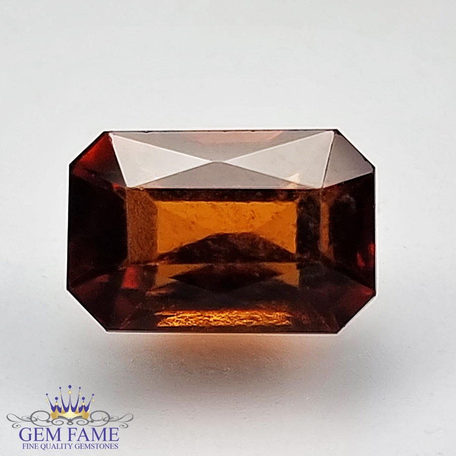 Hessonite Garnet 4.37ct Stone Ceylon