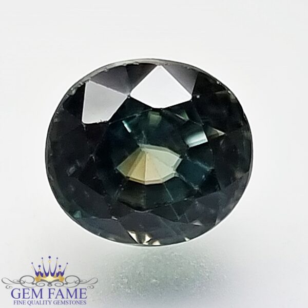 Blue Zircon 6.01ct Gemstone Cambodia