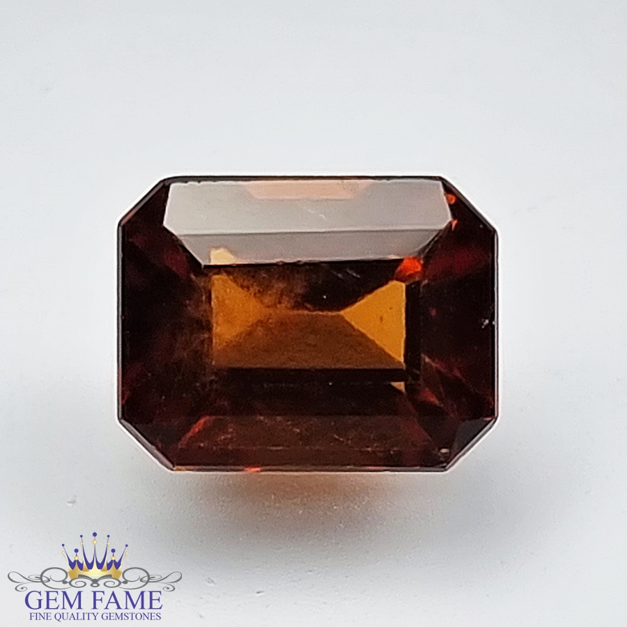 Hessonite Garnet 3.57ct Stone Ceylon
