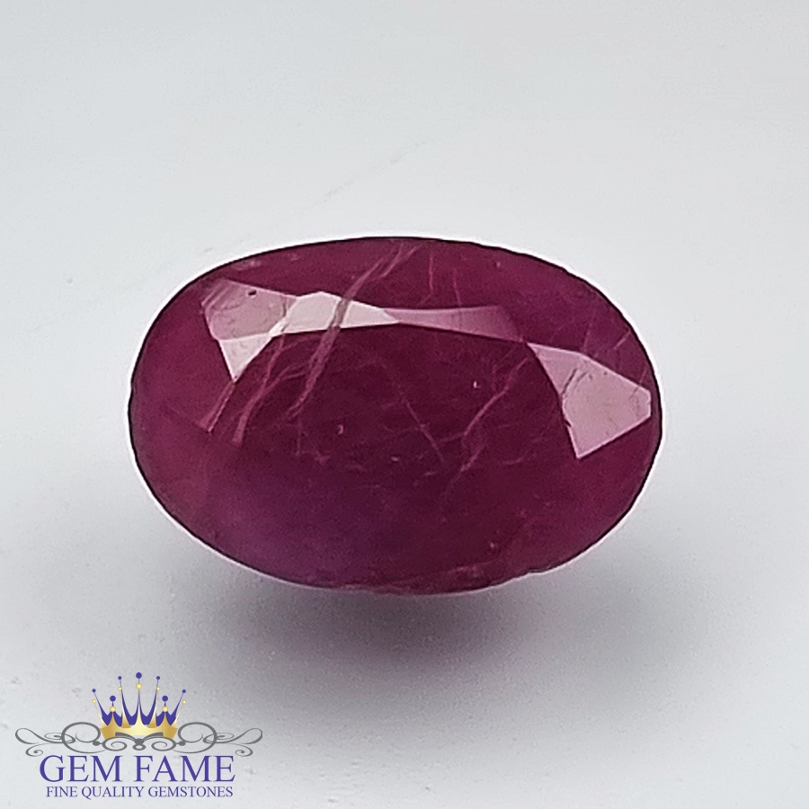 Ruby 3.35ct Natural Gemstone Africa