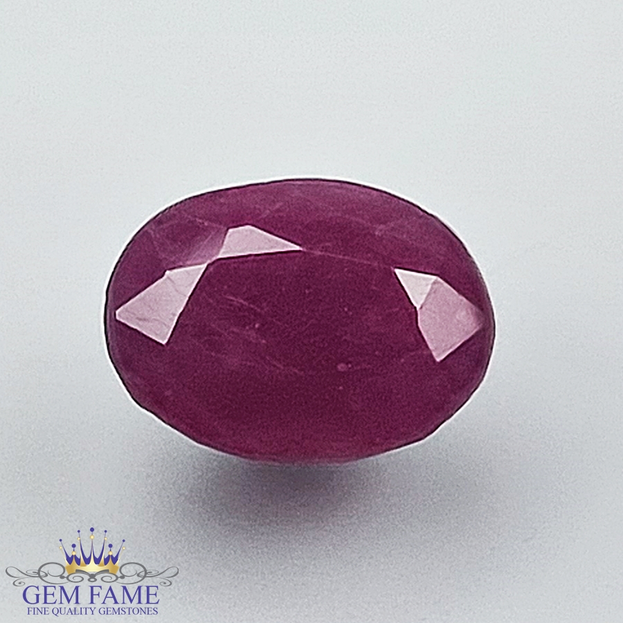 Ruby 3.45ct Natural Gemstone Africa