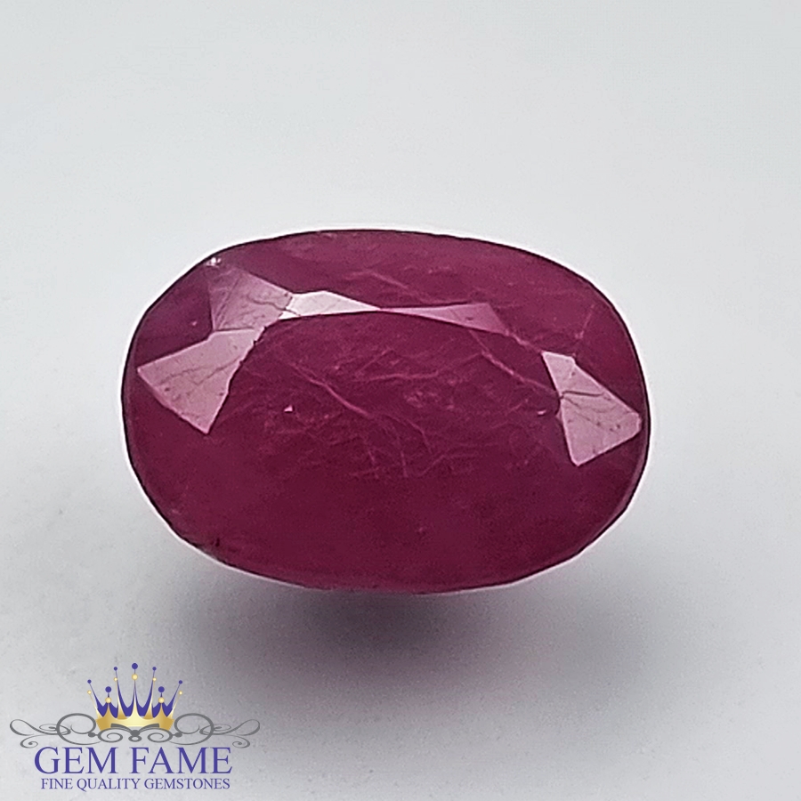 Ruby 3.72ct Natural Gemstone Africa