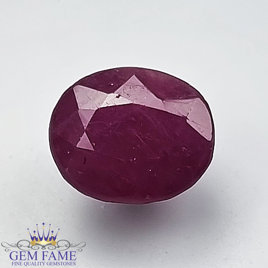 Ruby 4.21ct Natural Gemstone Africa