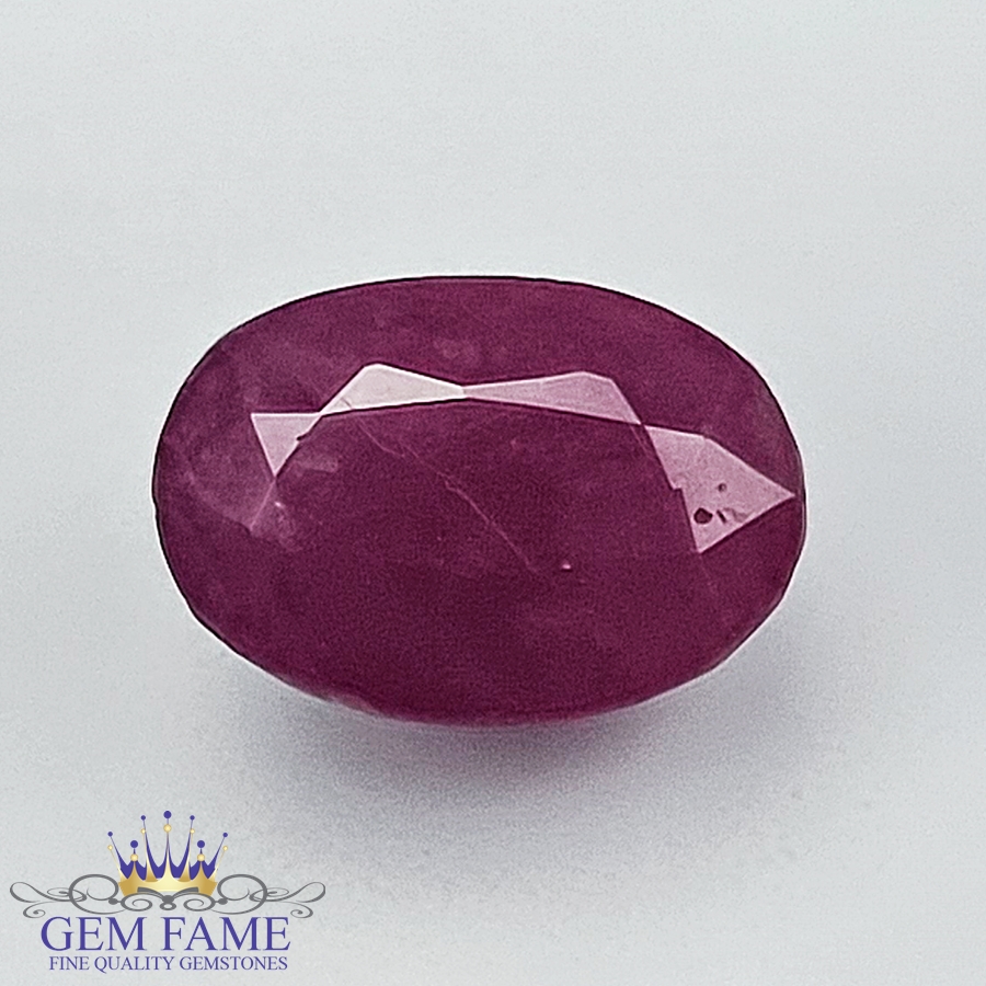 Ruby 4.24ct Natural Gemstone Africa