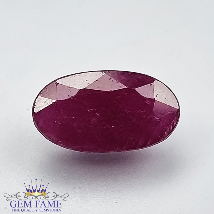 Ruby 3.61ct Natural Gemstone Africa