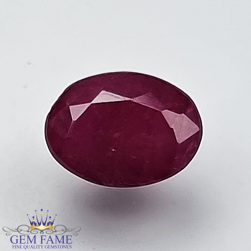 Ruby 1.77ct Natural Gemstone Africa