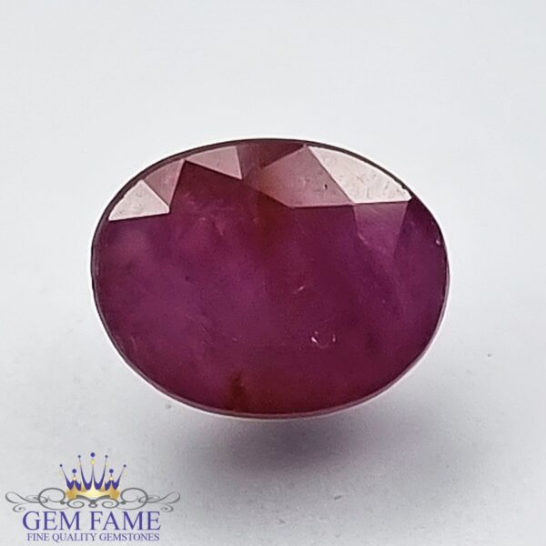 Ruby 3.12ct Natural Gemstone Africa