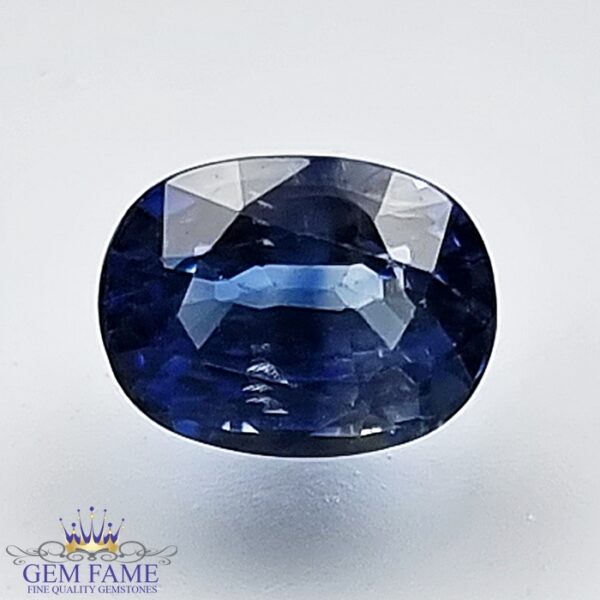 Blue Sapphire 1.29ct (Neelam) Gemstone Ceylon