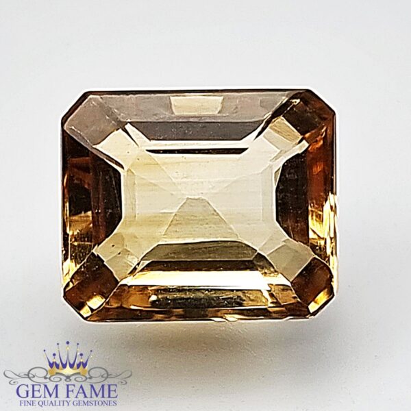 Citrine Quartz 3.99ct Natural Gemstone Brazil