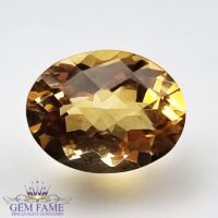 Citrine Quartz 3.69ct Natural Gemstone Brazil