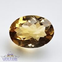 Citrine Quartz 3.76ct Natural Gemstone Brazil