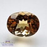 Citrine Quartz 3.35ct Natural Gemstone Brazil
