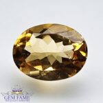 Citrine Quartz 3.05ct Natural Gemstone Brazil