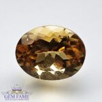 Citrine Quartz 4.18ct Natural Gemstone Brazil