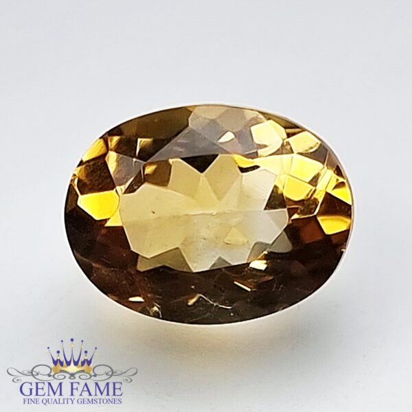 Citrine Quartz (Sunela) Stone 2.62ct Brazil