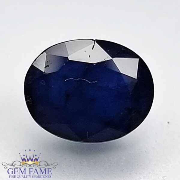 Blue Sapphire 2.87ct (Neelam) Gemstone Thailand