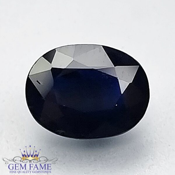 Blue Sapphire 1.88ct (Neelam) Gemstone Thailand