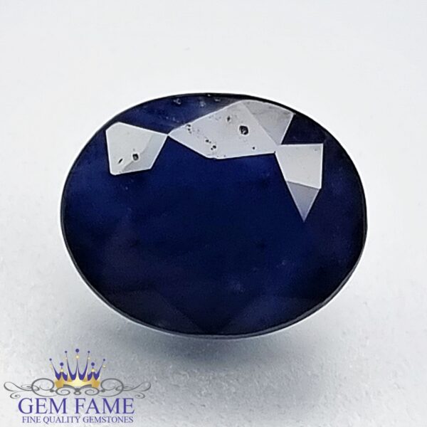 Blue Sapphire 2.96ct (Neelam) Gemstone Thailand